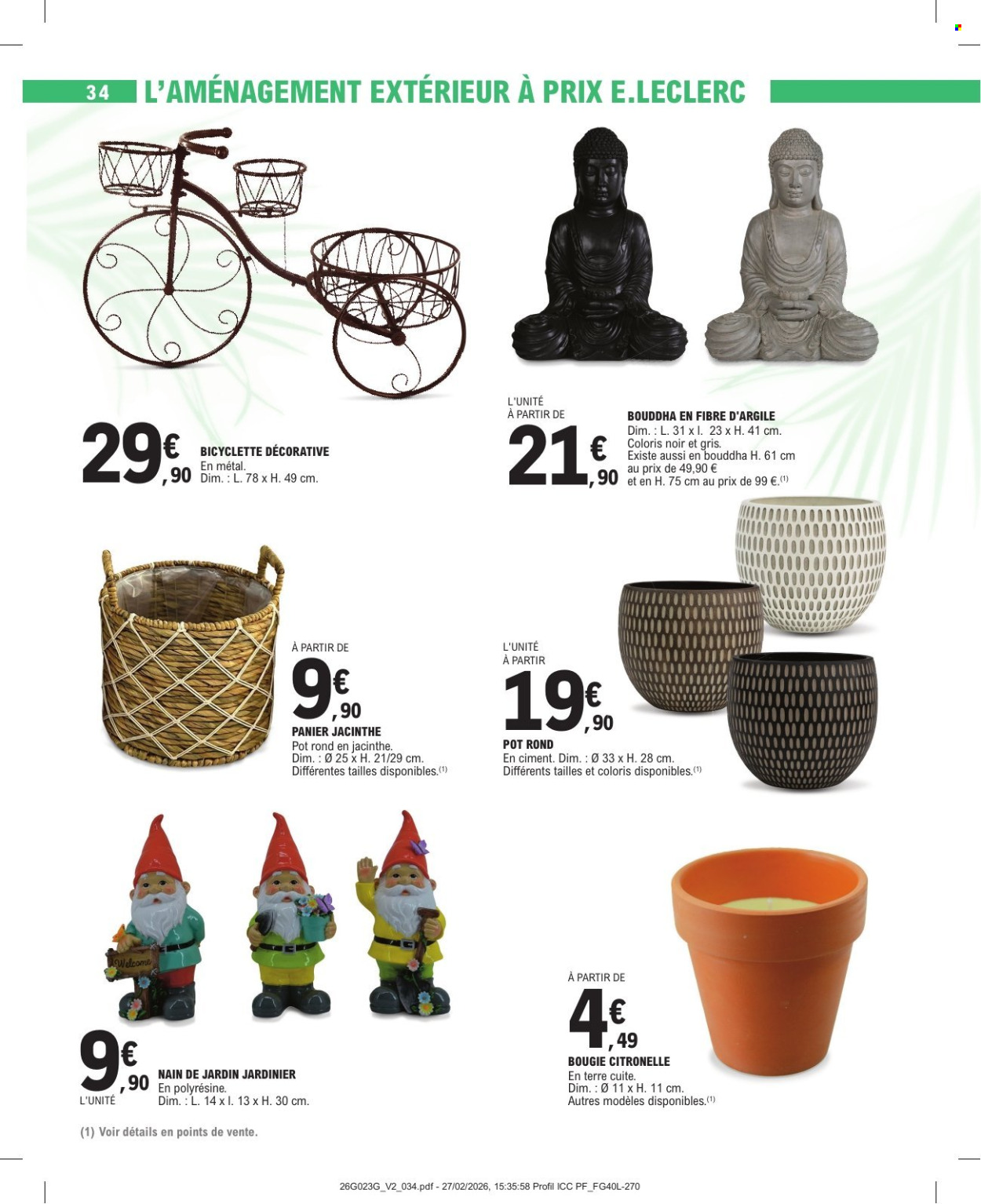 Catalogue E.Leclerc - 31/03/2026 - 18/04/2026. Page 34