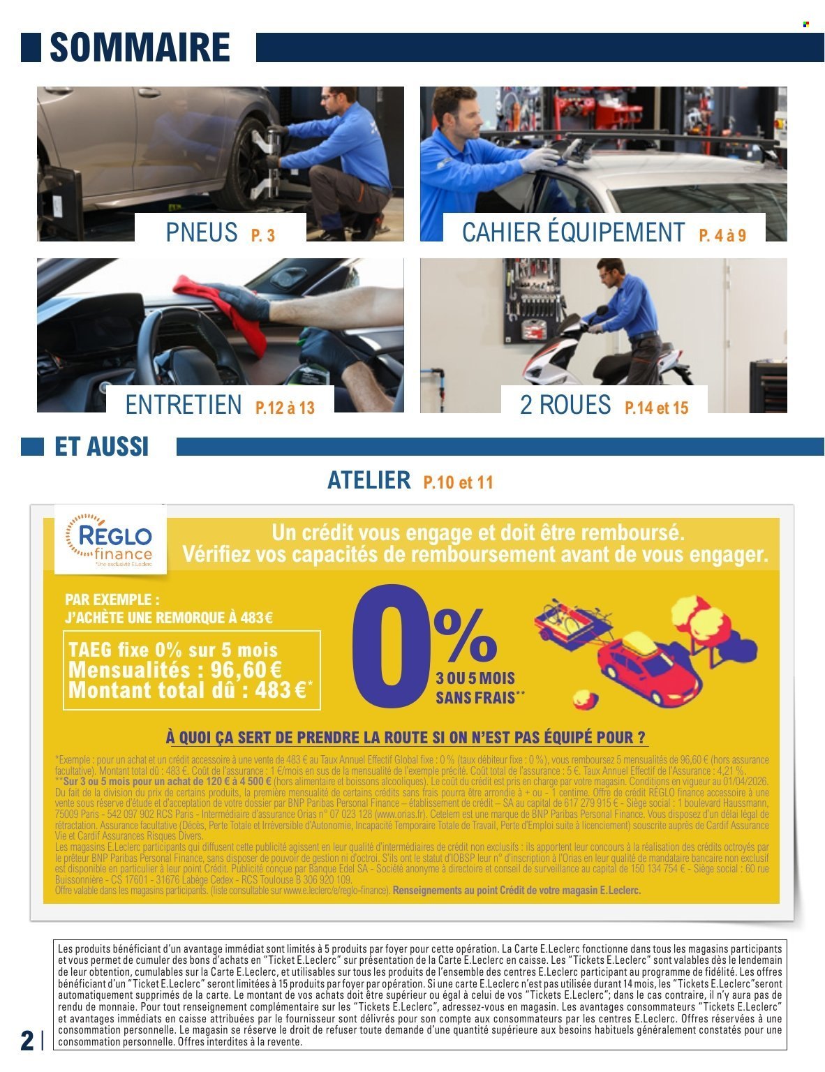 Catalogue E.Leclerc - 31/03/2026 - 18/04/2026. Page 2