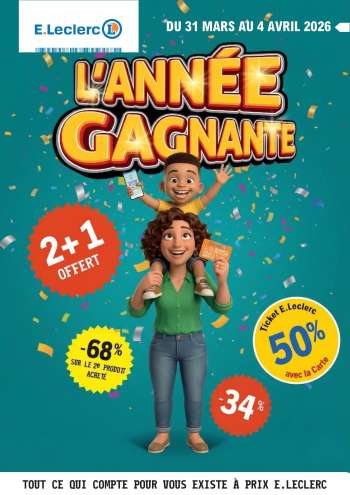 Catalogue E.Leclerc - 31/03/2026 - 04/04/2026.