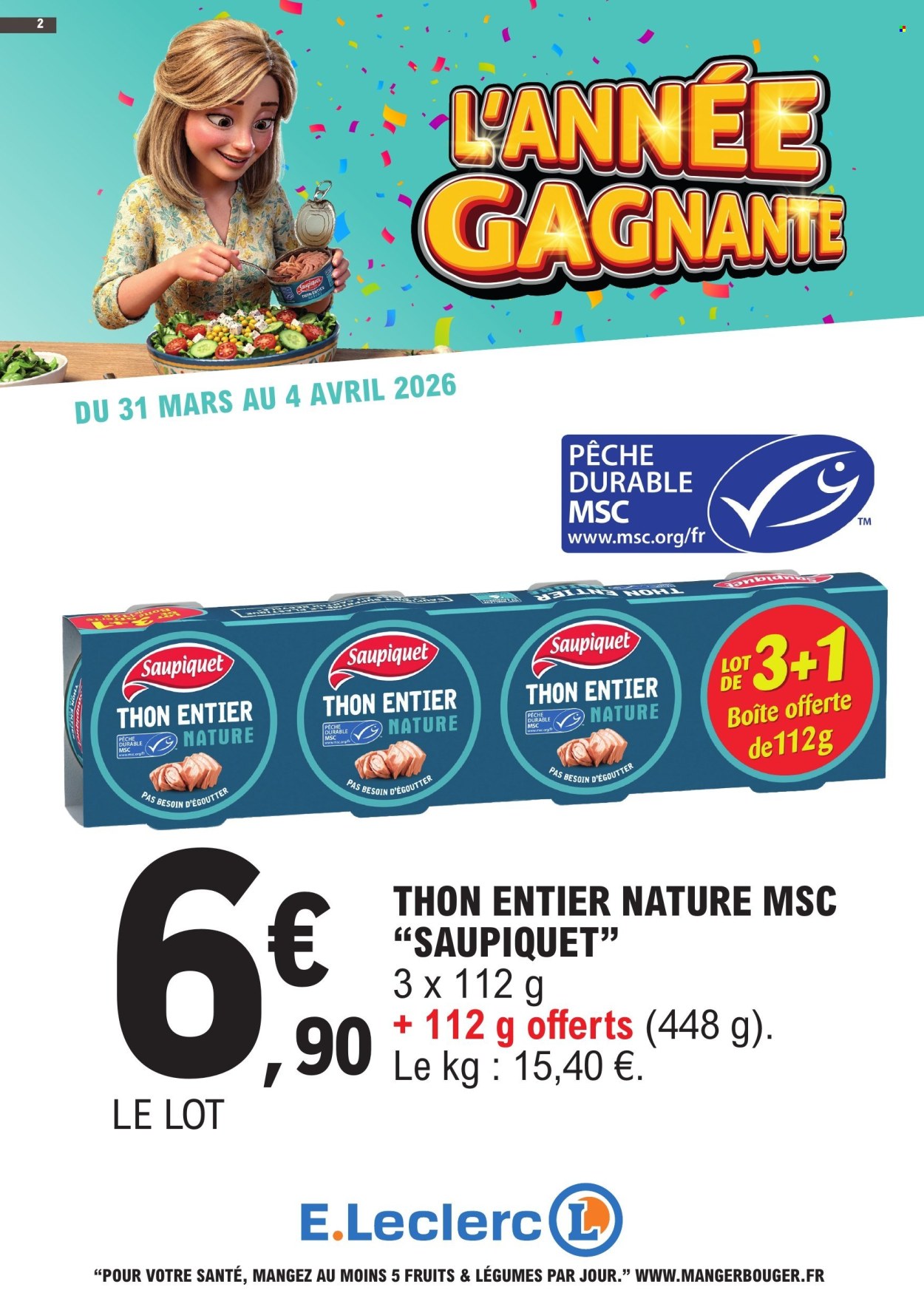 Catalogue E.Leclerc - 31/03/2026 - 04/04/2026. Page 2