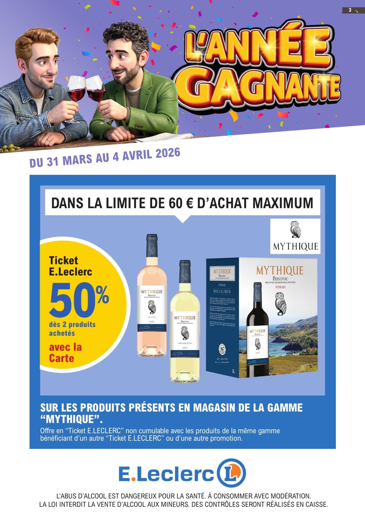 Catalogue E.Leclerc - 31/03/2026 - 04/04/2026. Page 3
