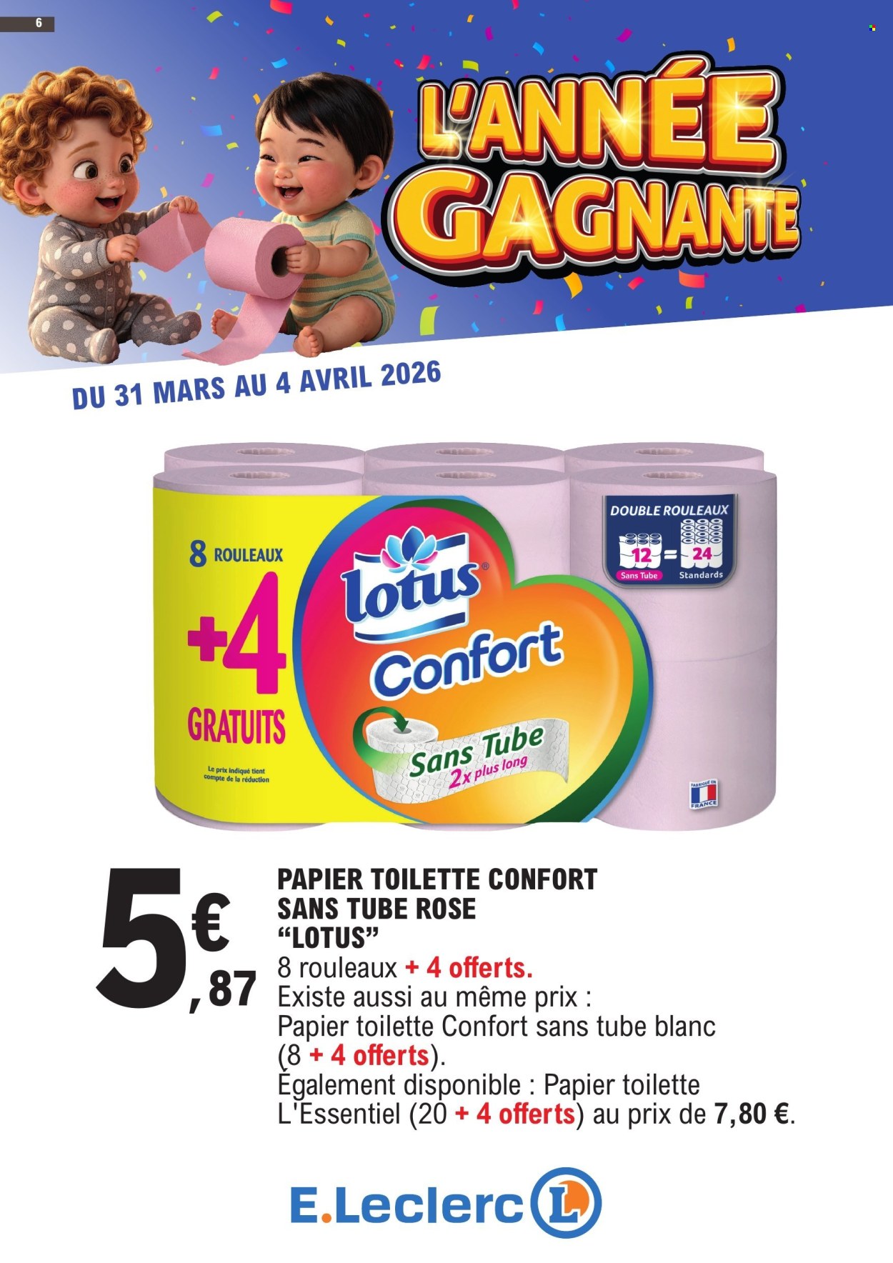 Catalogue E.Leclerc - 31/03/2026 - 04/04/2026. Page 6
