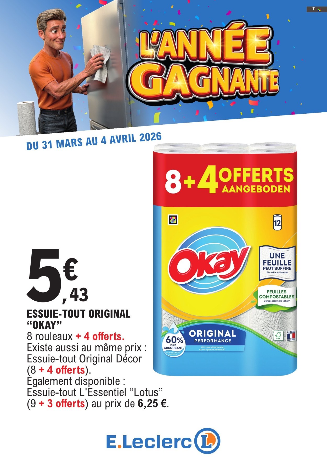 Catalogue E.Leclerc - 31/03/2026 - 04/04/2026. Page 7