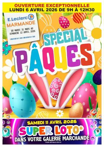 Catalogue E.Leclerc - 31/03/2026 - 12/04/2026.