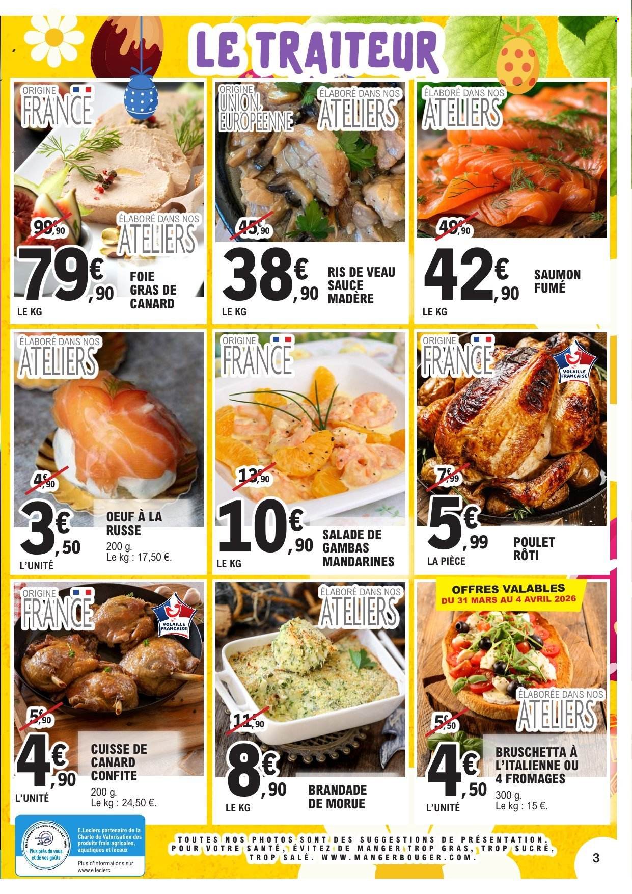 Catalogue E.Leclerc - 31/03/2026 - 12/04/2026. Page 3