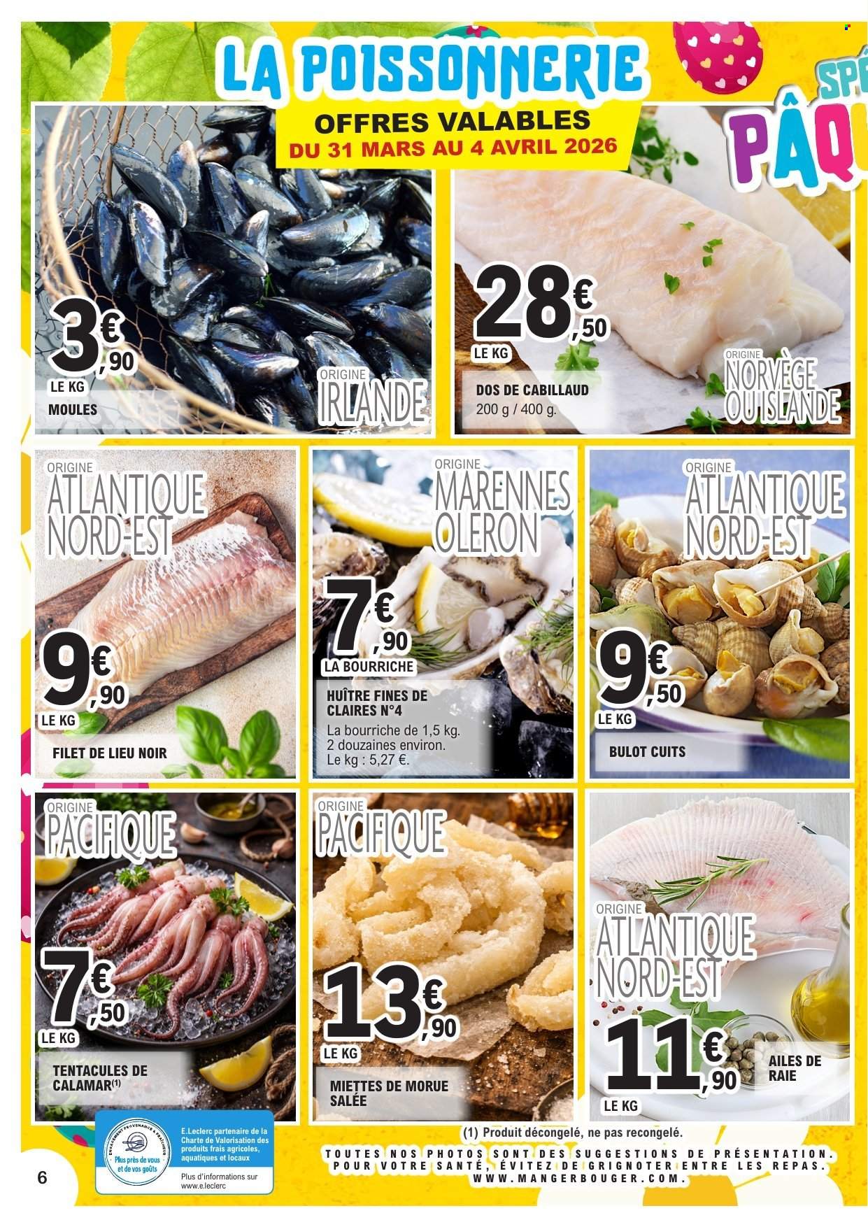 Catalogue E.Leclerc - 31/03/2026 - 12/04/2026. Page 6