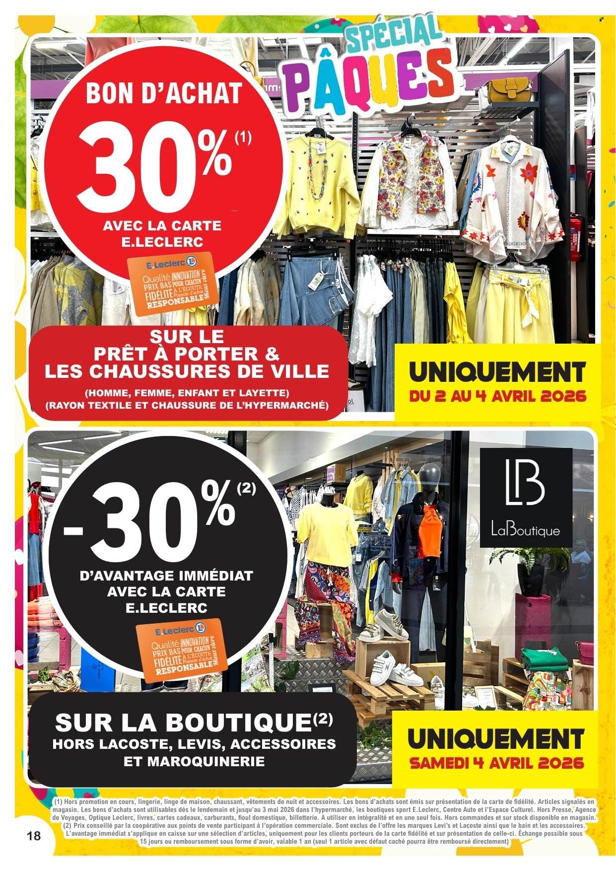 Catalogue E.Leclerc - 31/03/2026 - 12/04/2026. Page 18