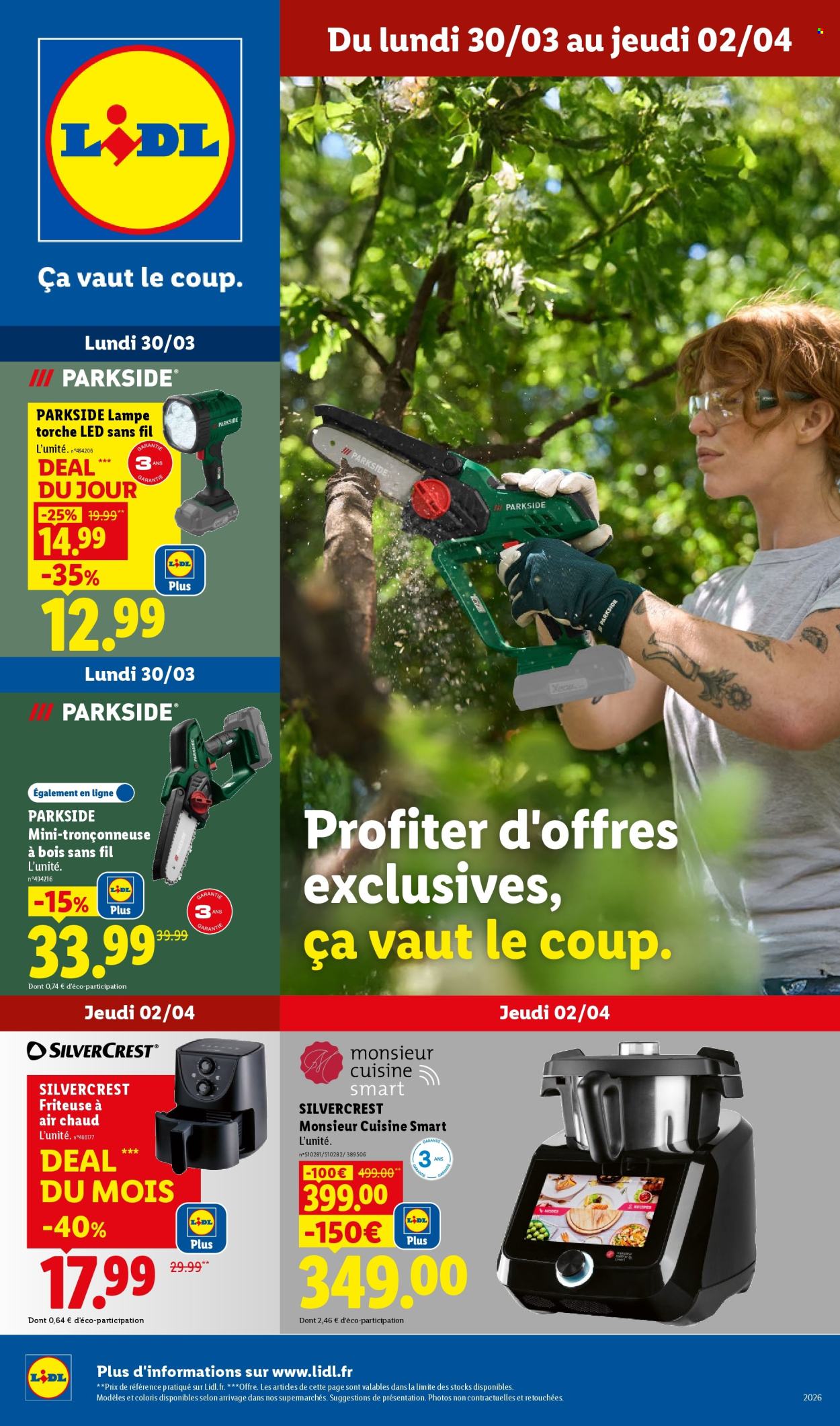 Catalogue Lidl - 30/03/2026 - 02/04/2026. Page 1