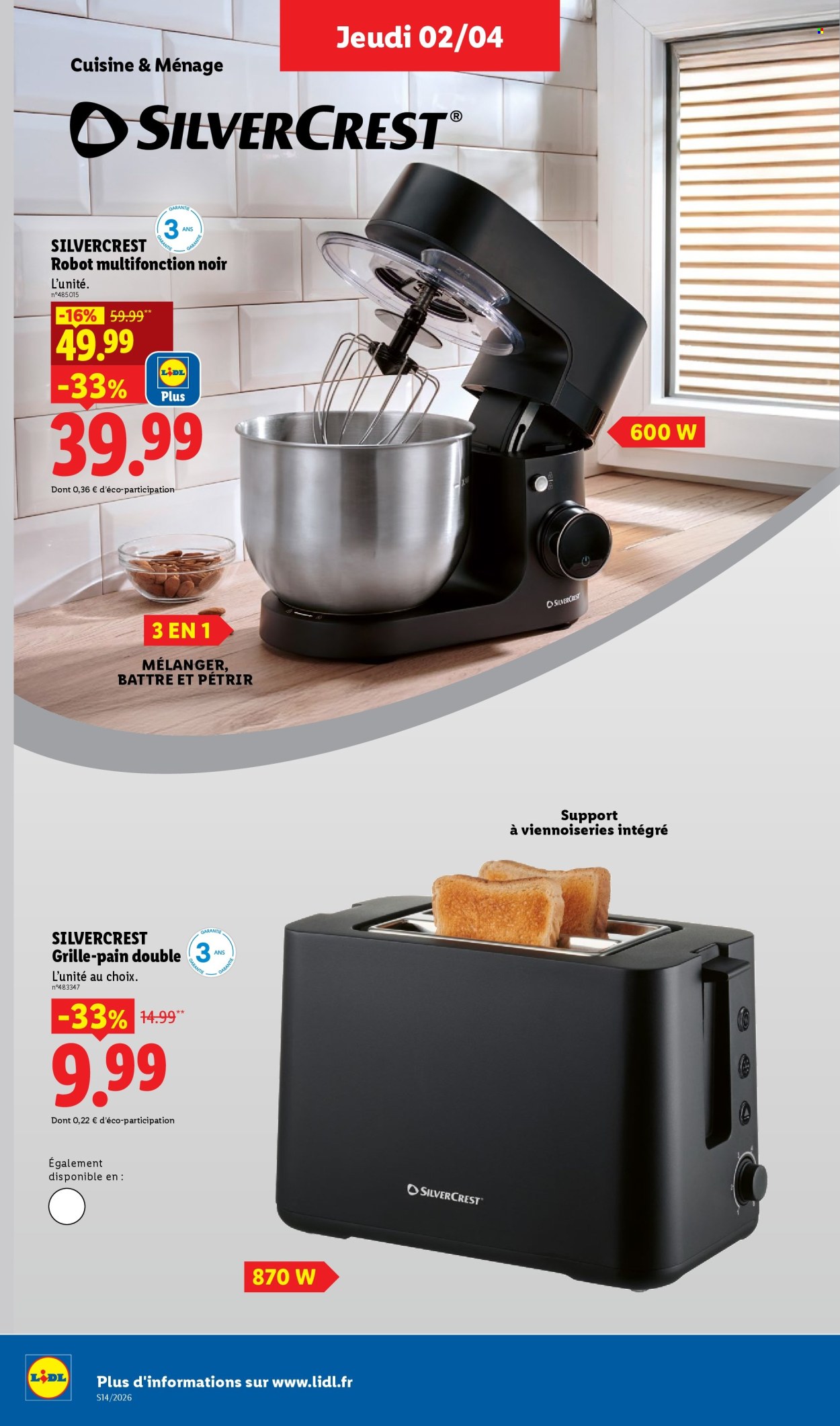 Catalogue Lidl - 30/03/2026 - 02/04/2026. Page 22