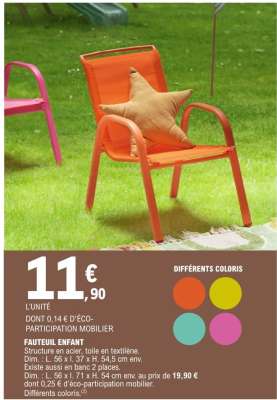 FAUTEUIL ENFANT