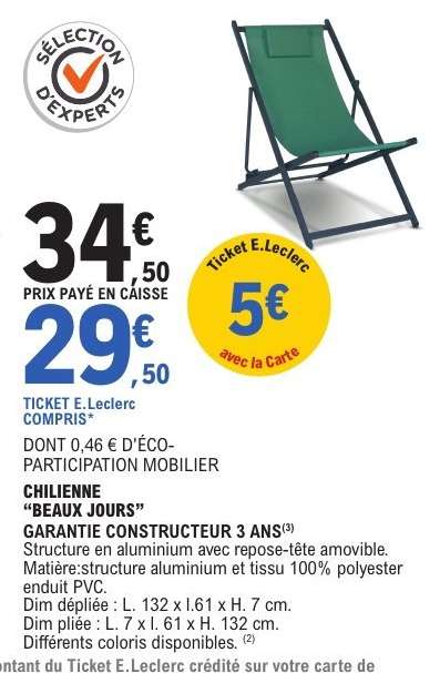 CHILIENNE "BEAUX JOURS"