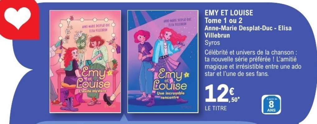 EMY ET LOUISE Tome 1 ou 2