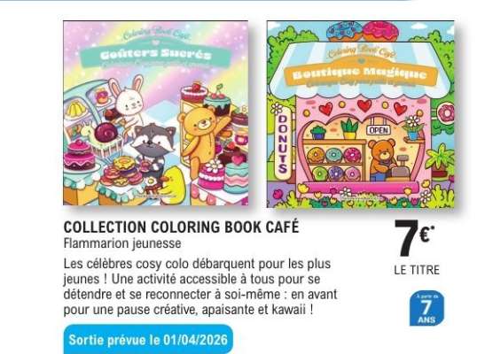 COLLECTION COLORING BOOK CAFÉ
