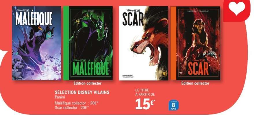 SÉLECTION DISNEY VILAINS