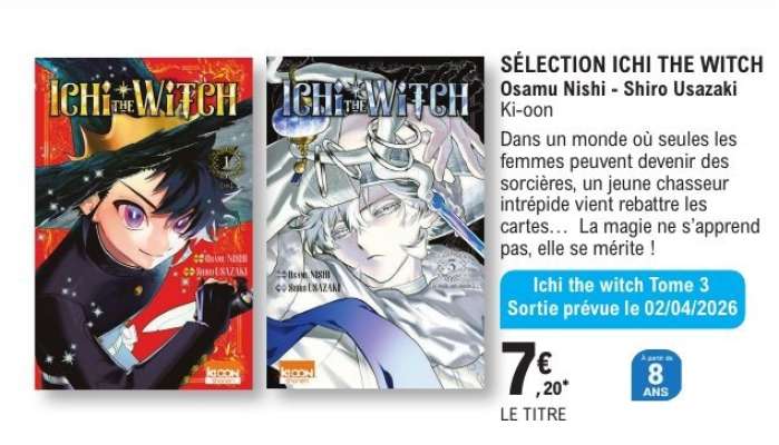 Ichi the witch Tome 3
