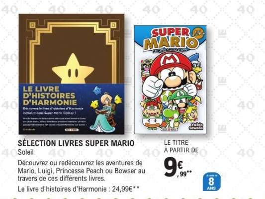 SÉLECTION LIVRES SUPER MARIO