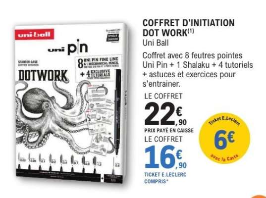 COFFRET D'INITIATION DOT WORK