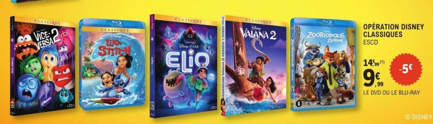 OPÉRATION DISNEY CLASSIQUES