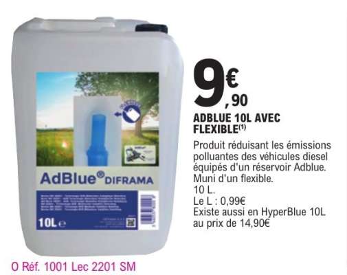 ADBLUE 10L AVEC FLEXIBLE