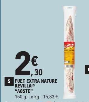 FUET EXTRA NATURE REVILLA "AOSTE"