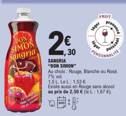 SANGRIA "DON SIMON"