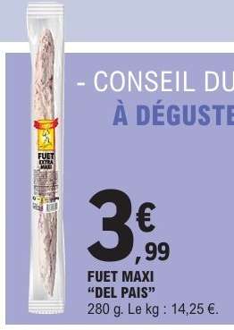 FUET MAXI "DEL PAIS"