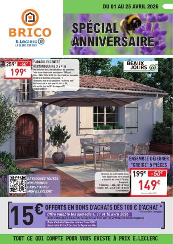 Catalogue E.Leclerc - 01/04/2026 - 25/04/2026.