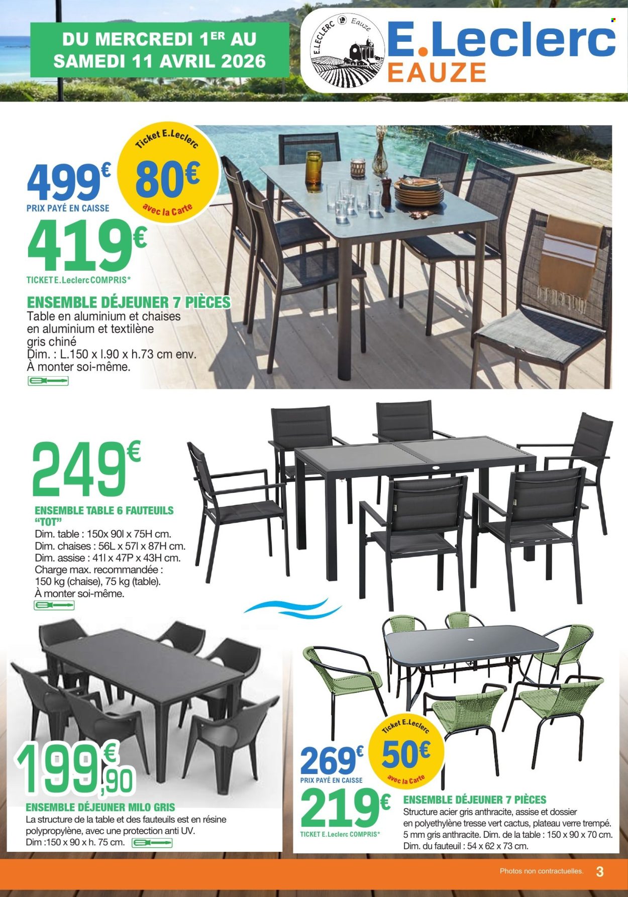 Catalogue E.Leclerc - 01/04/2026 - 11/04/2026. Page 3
