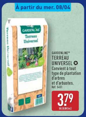 GARDENLINE® TERREAU UNIVERSEL