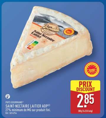 Saint Nectaire Laitier Aop