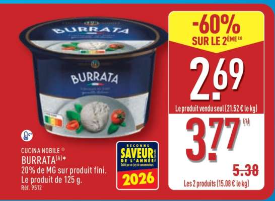 CUCINA NOBILE BURRATA