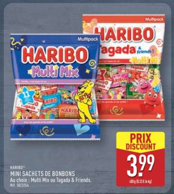 HARIBO® MINI SACHETS DE BONBONS