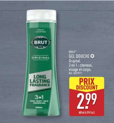 BRUT GEL DOUCHE