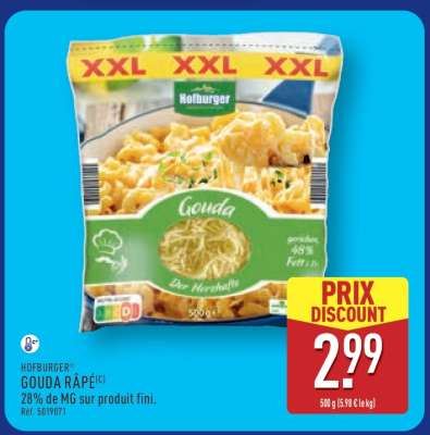 Hofburger Gouda Râpé