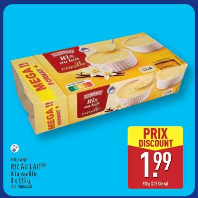 MILSANI RIZ AU LAIT