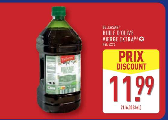 BELLASAN HUILE D'OLIVE VIERGE EXTRA