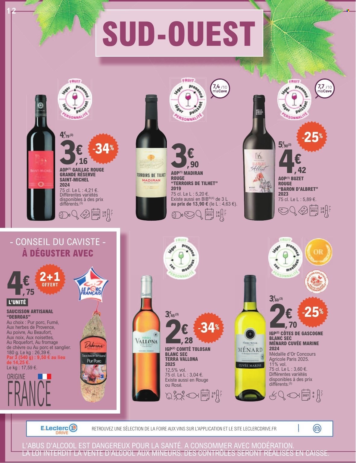 Catalogue E.Leclerc - 31/03/2026 - 12/04/2026. Page 12