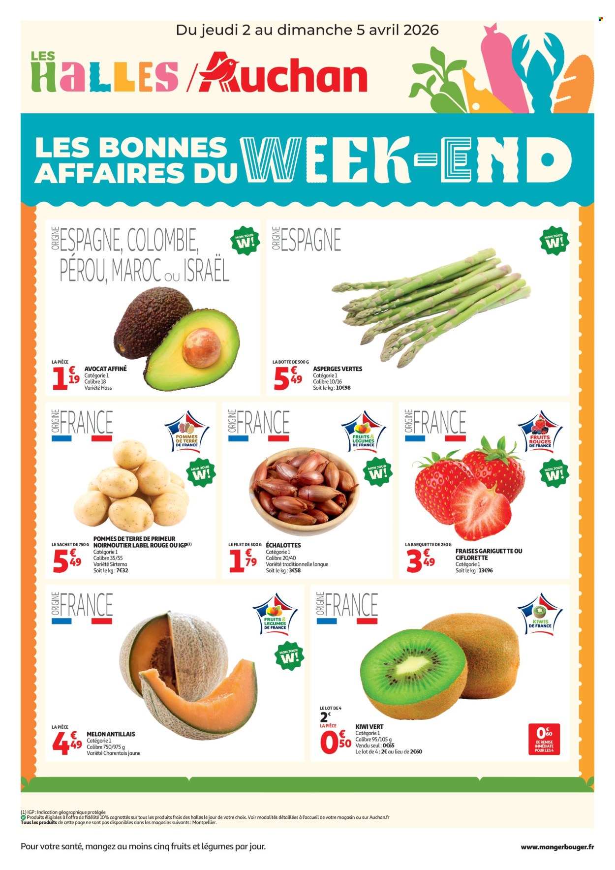 Catalogue Auchan - 02/04/2026 - 05/04/2026. Page 1