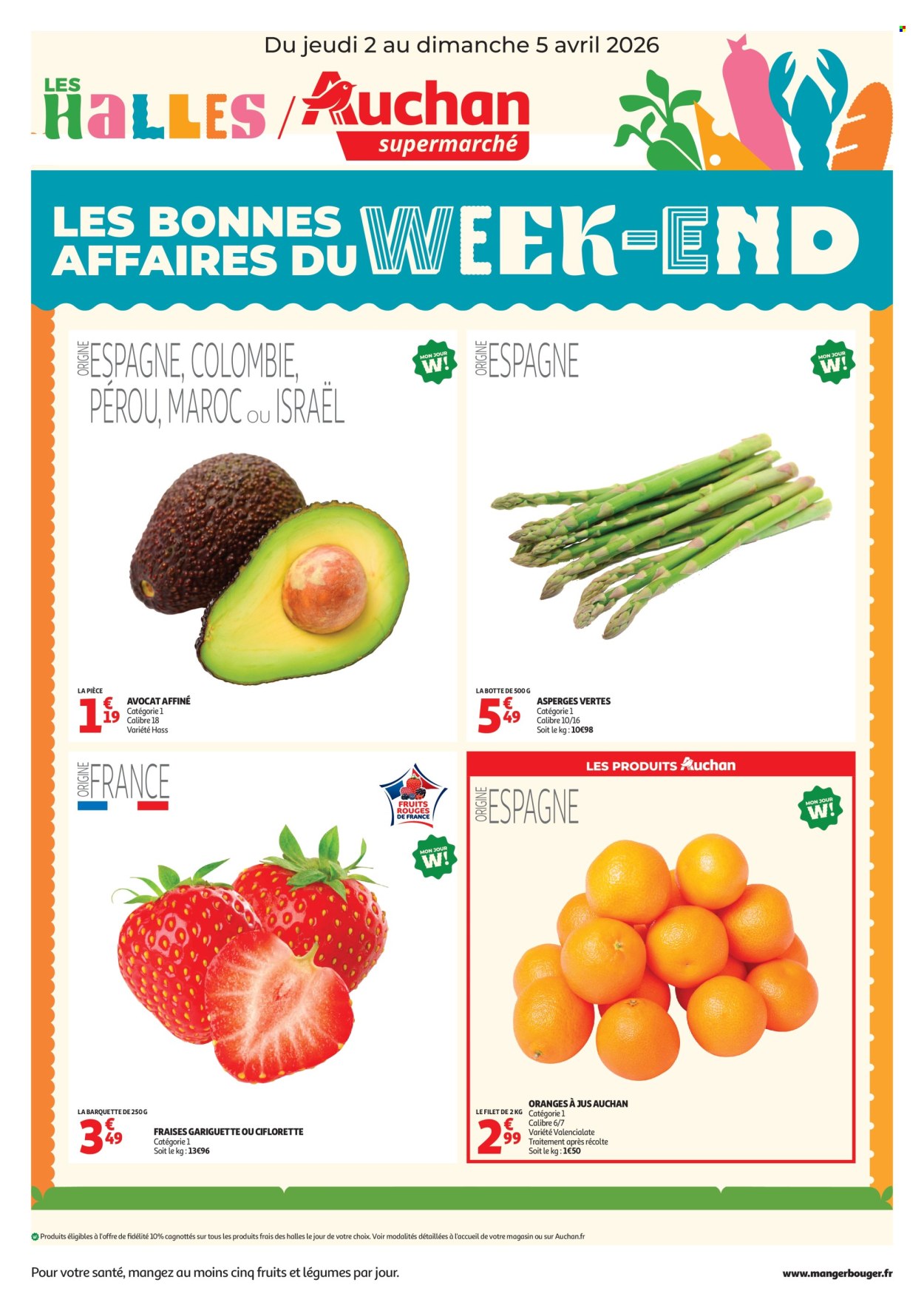 Catalogue Auchan - 02/04/2026 - 05/04/2026. Page 1