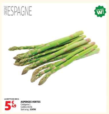 Asperges Vertes