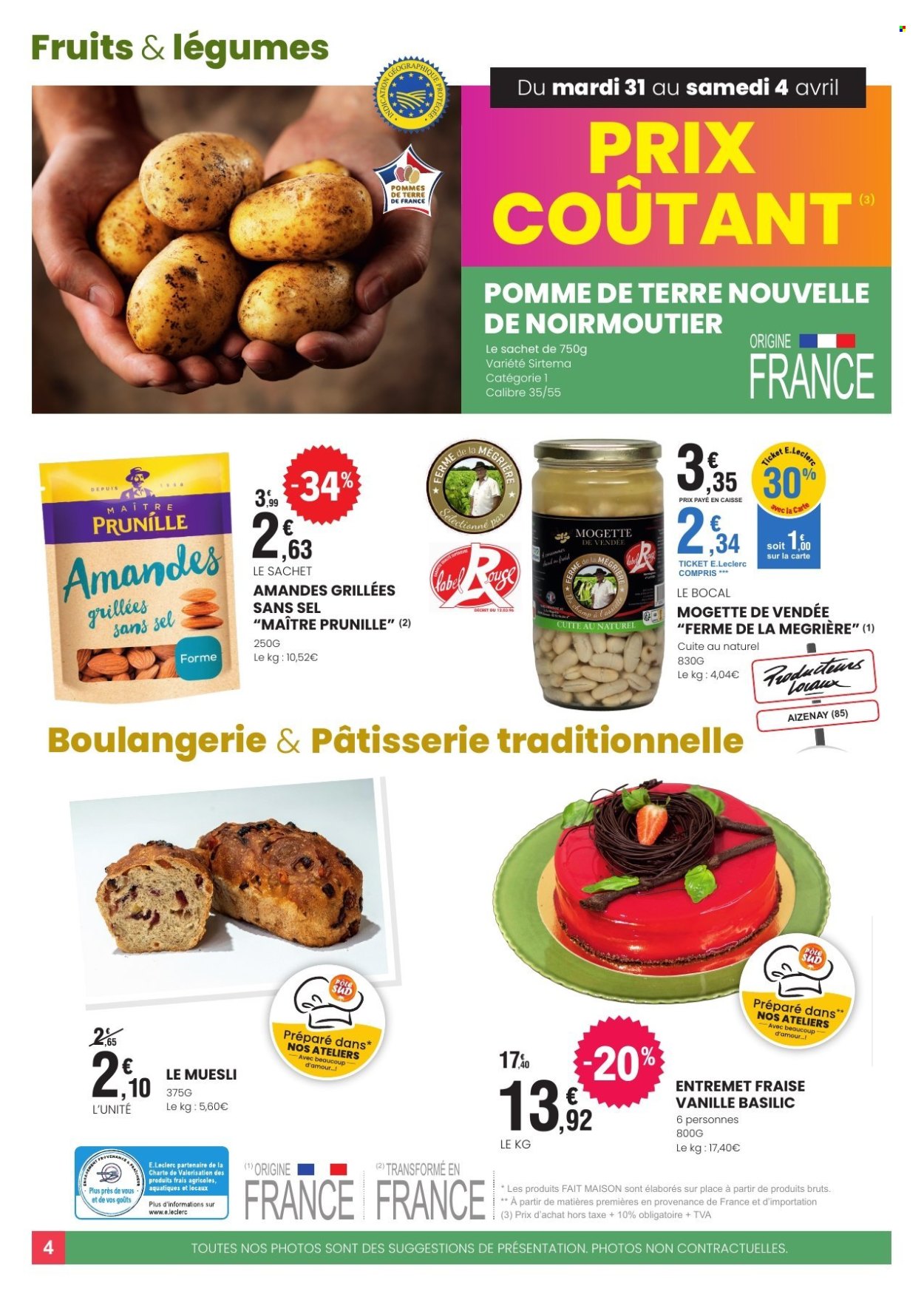 Catalogue E.Leclerc - 31/03/2026 - 11/04/2026. Page 4