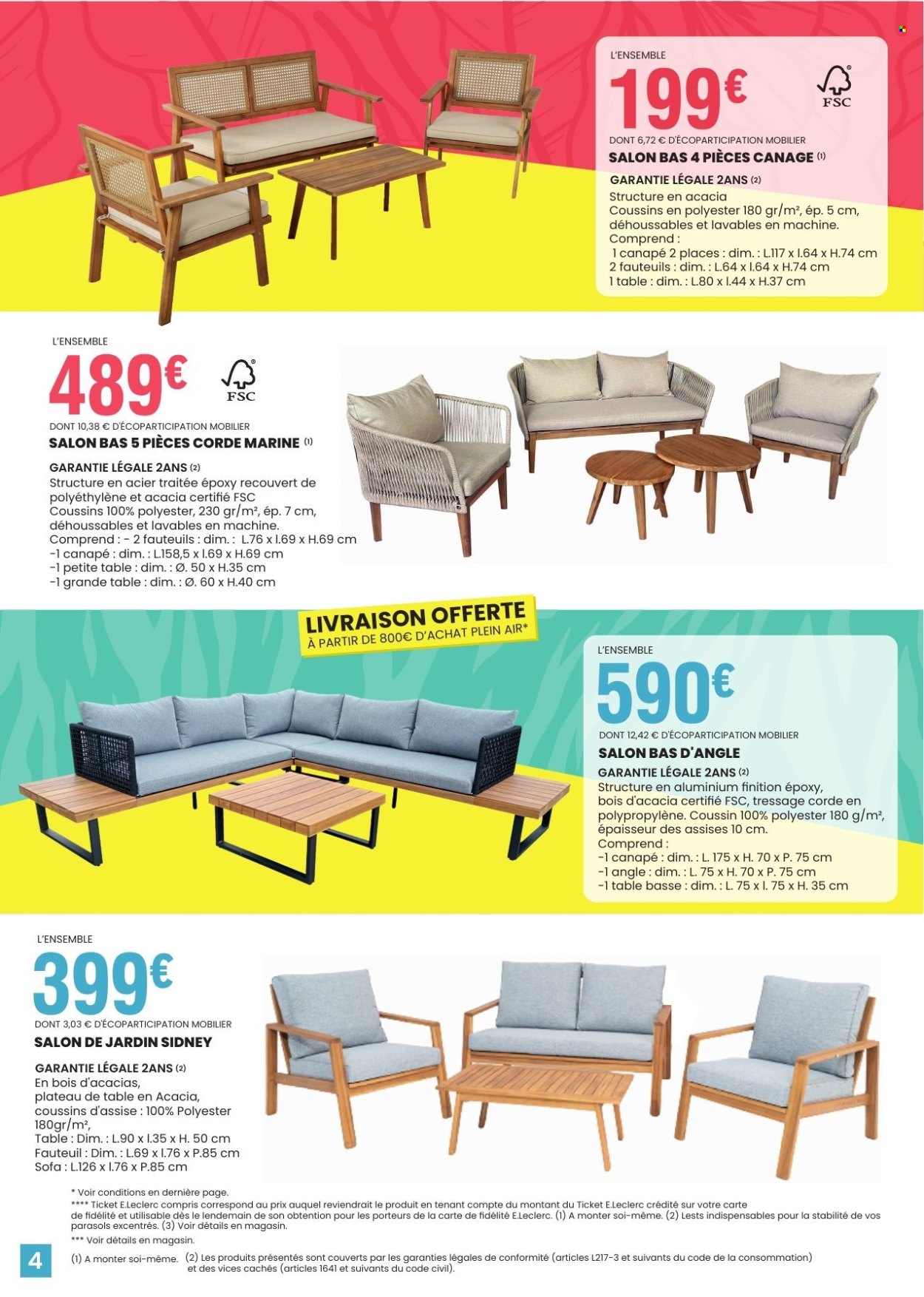 Catalogue E.Leclerc - 31/03/2026 - 25/04/2026. Page 4