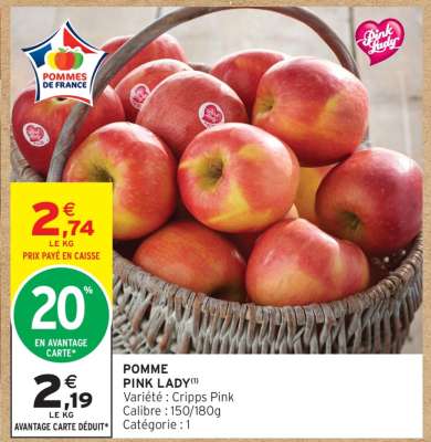 Pomme Pink Lady