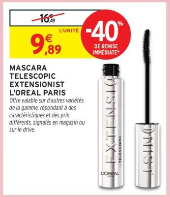 Mascara Telescopic Extensionist L'Oreal Paris