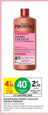 SHAMPOOING EXPERT COULEUR FRANCK PROVOST