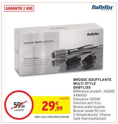Brosse soufflante multi style Babyliss