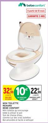 Mini Toilette Renard