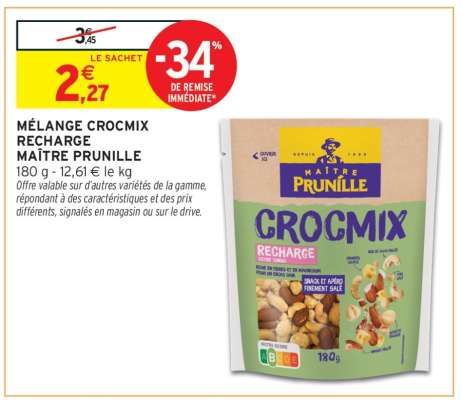MÉLANGE CROCMIX RECHARGE MAÎTRE PRUNILLE