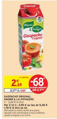 Gaspacho Original Knorr & La Potagère