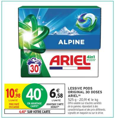 ARIEL 4in1 PODS Alpine